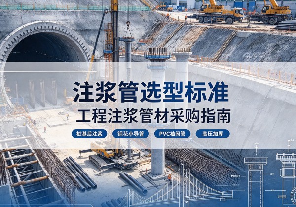 石狮注浆管选型标准